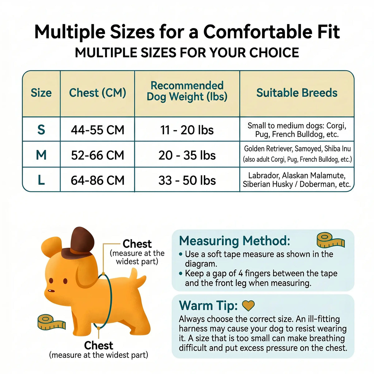 Durable Reflective No-Pull Dog Harness and Leash Set - 5FT Adjustable, Breathable, Waterproof Design for Hiking, Training, and Daily Walks