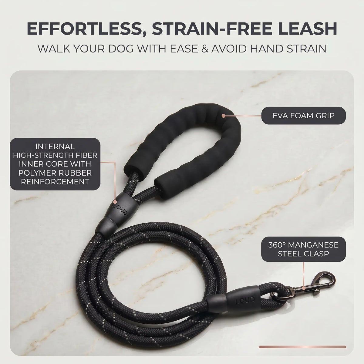 Durable Reflective No-Pull Dog Harness and Leash Set - 5FT Adjustable, Breathable, Waterproof Design for Hiking, Training, and Daily Walks