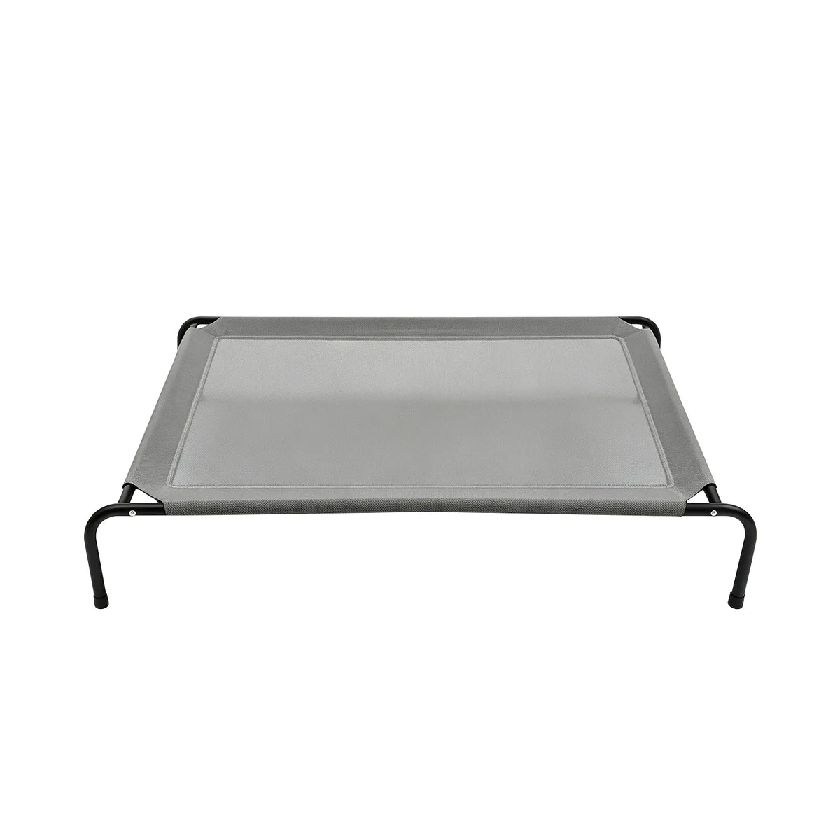 Petitrinu Elevated Dog Bed with Metal Frame - Breathable Textilene Mesh Fabric for Cooling and Joint Relief, Available in Two Sizes for Medium/Large Dogs