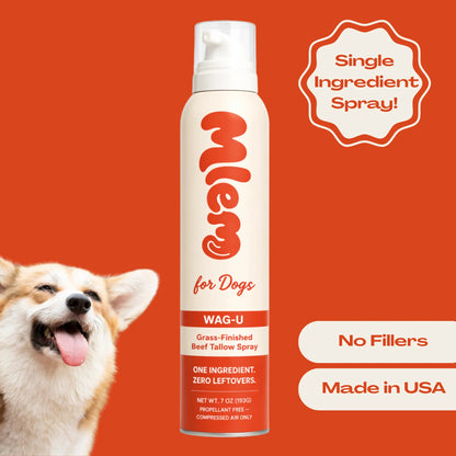 Mlem Beef Topper Spray for Dogs - Nutritional Enhancer for Canine Diets